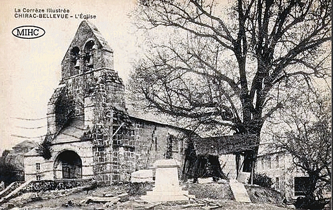 Ancienne vue sur l'église